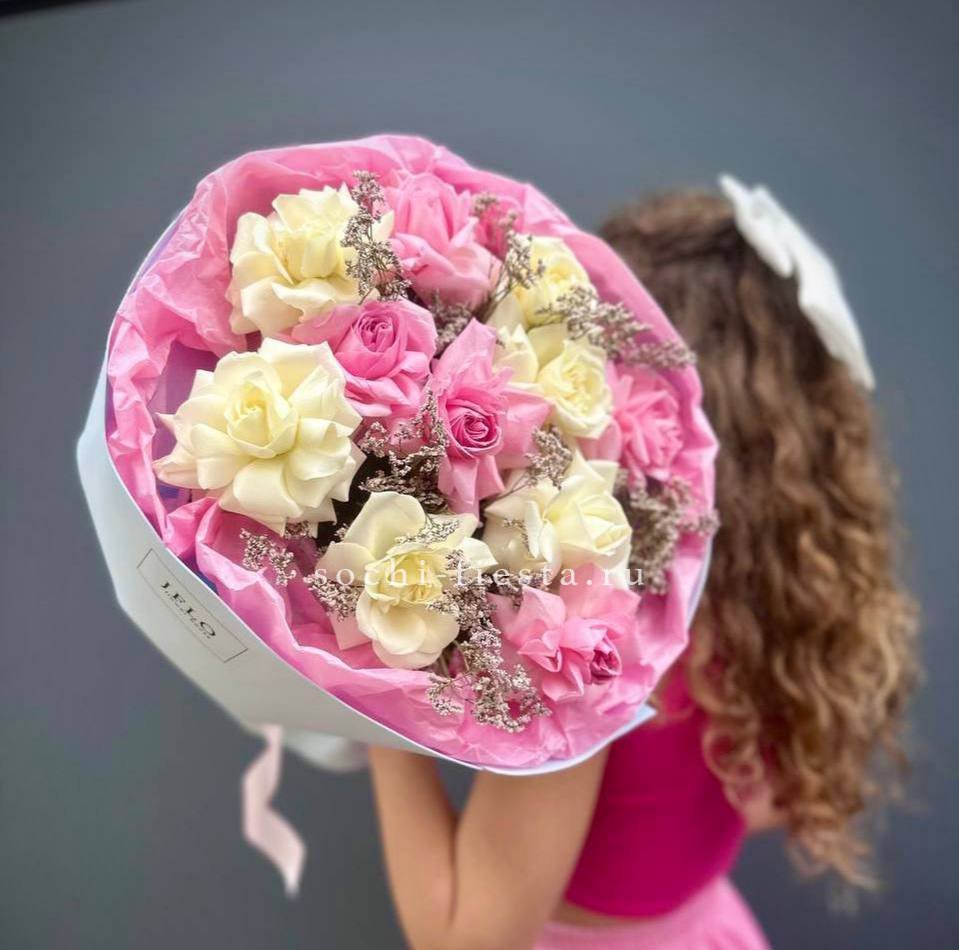 Французские розы — доставка в Ростове-на-Дону