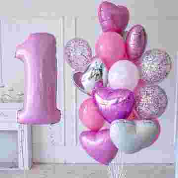 Набор шаров "Happy Birthday" в Ростове-на-Дону