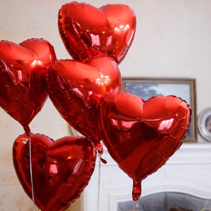 Фольгированный шар "Сердце" в Ростове-на-Дону