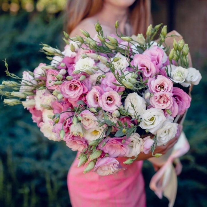 Букет эустом №1  в Ростове-на-Дону