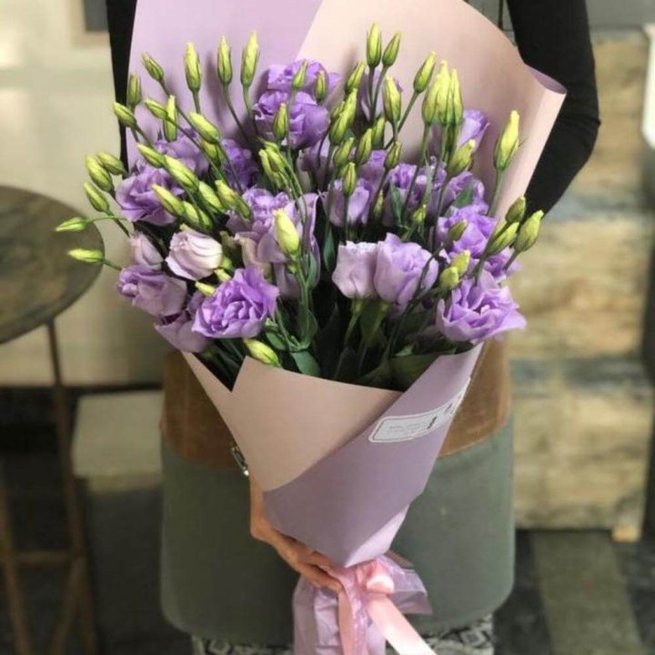 Букет эустом "Лило" в Ростове-на-Дону