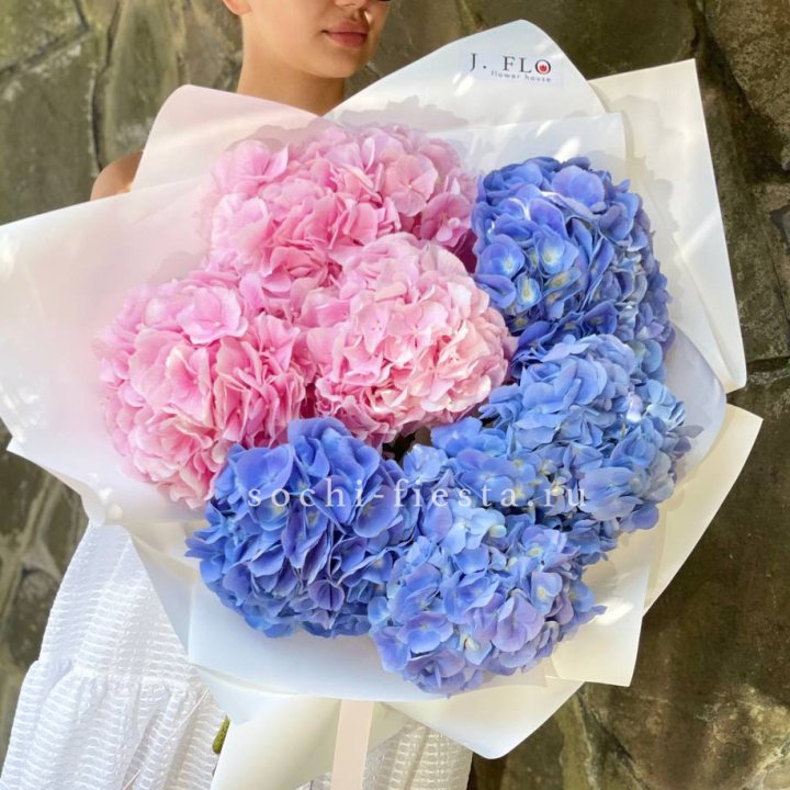 Букет гортензий №1 в Ростове-на-Дону