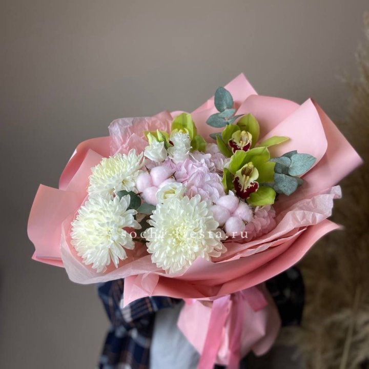  Букет с орхидеями "Вита" в Ростове-на-Дону