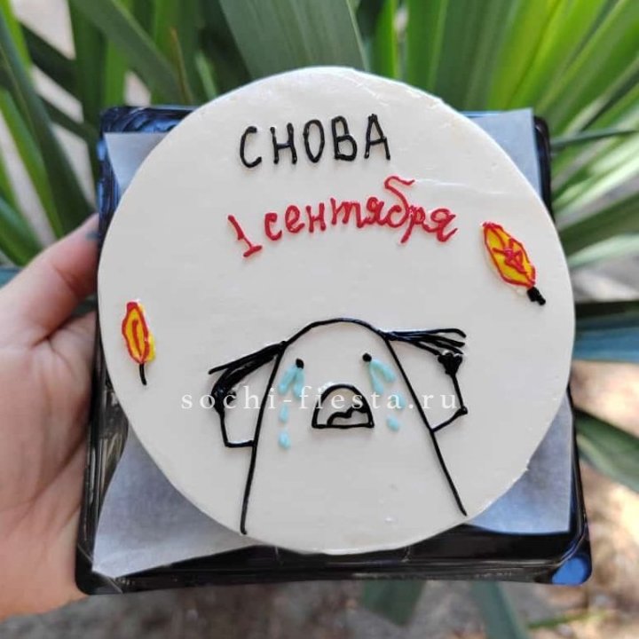Бенто-торт "Не опять, а снова..." в Ростове-на-Дону