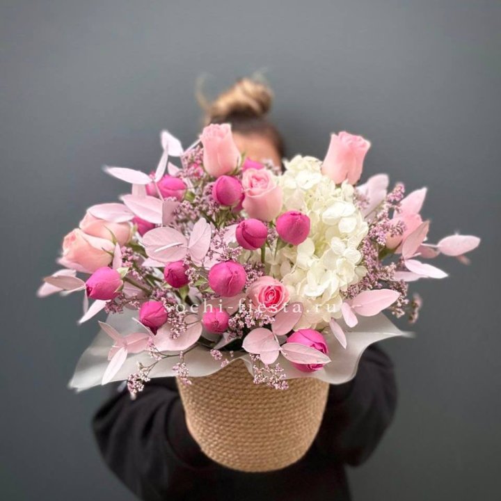 Джутовое кашпо "Мигноло" в Ростове-на-Дону