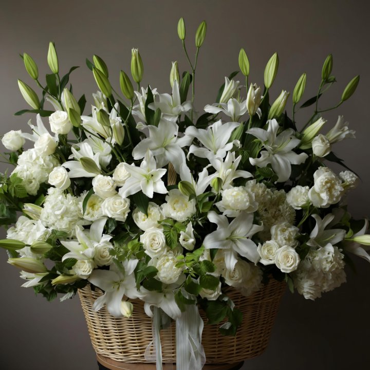 Цветочная корзина MAXI N3 в Ростове-на-Дону