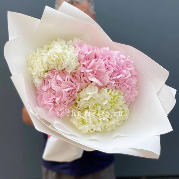 Букет гортензий №5 в Ростове-на-Дону