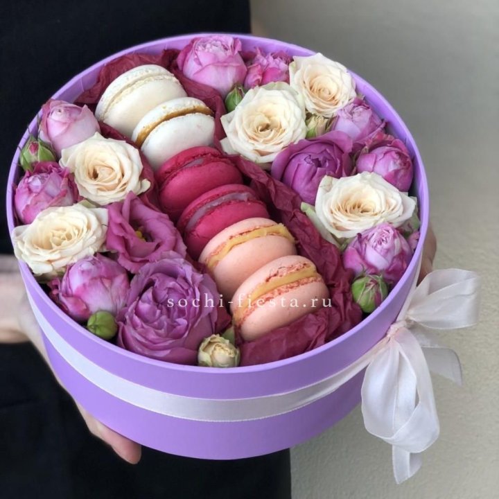 Цветочный бокс "Лаванди" в Ростове-на-Дону