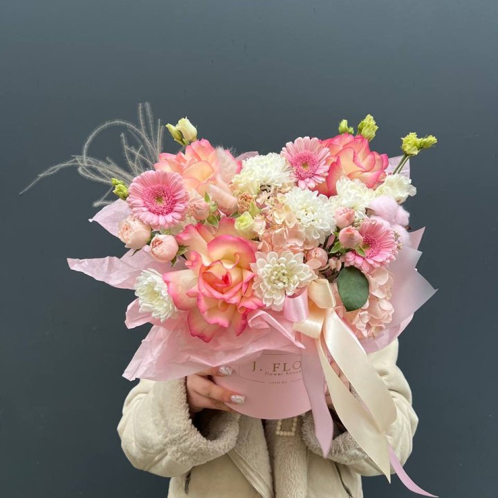 Бокс "Нежный поцелуй" с доставкой в Ростове-на-Дону