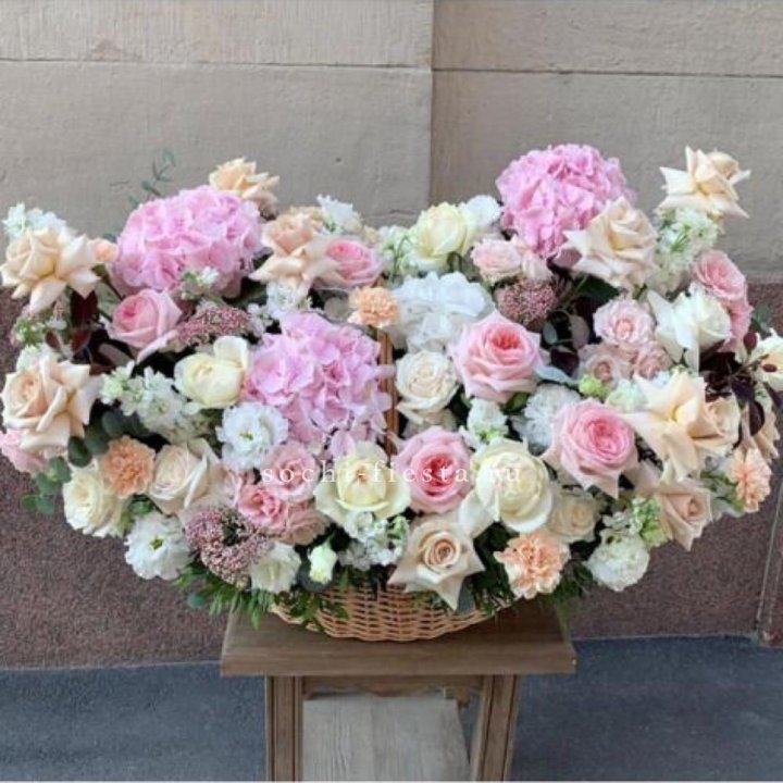 Цветочная корзина MAXI N2 в Ростове-на-Дону