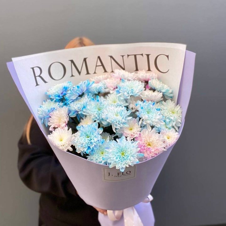 Букет кустовых хризантем в Ростове-на-Дону