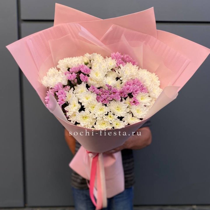  Букет хризантем- гигант  в Ростове-на-Дону