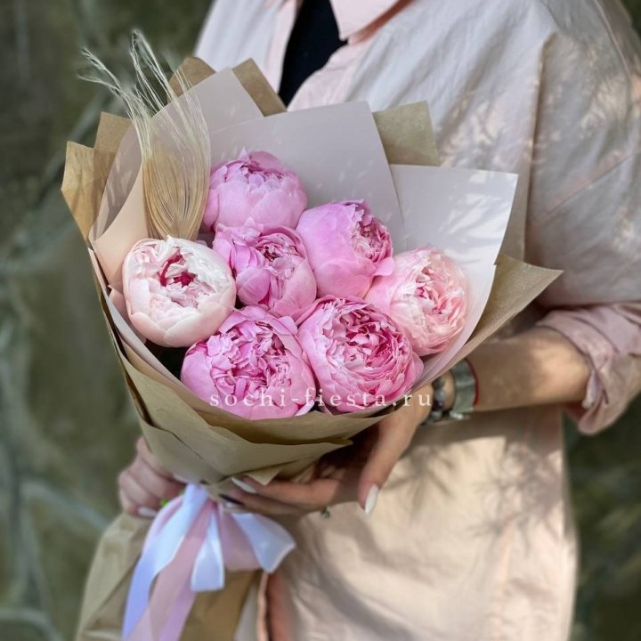 Букет пионов "Венди" в Ростове-на-Дону