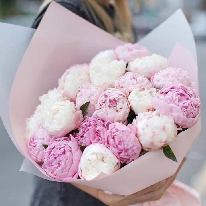 Букет пионов "Бутоника" в Ростове-на-Дону