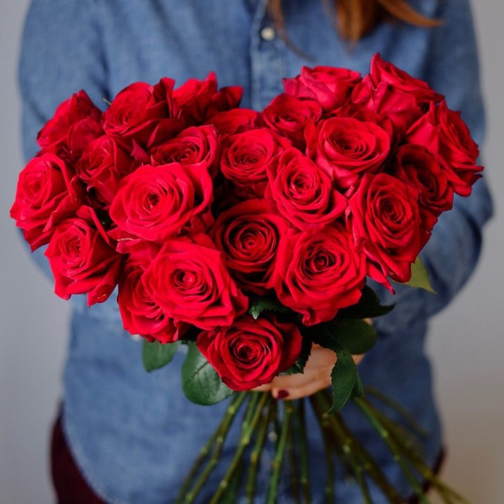 25 красных роз в Ростове-на-Дону