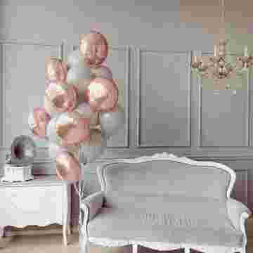 Фонтан шаров "Soft Rose" в Ростове-на-Дону